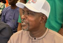 Senator Shuaib Afolabi Salisu (OMOYAYI), FNCS, the All Progressives Congress (APC) candidate for Ogun Central Senatorial District