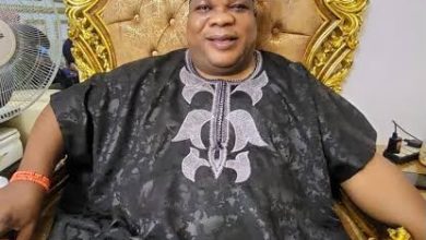 Eselu of Iselu Kingdom in Yewa North Local Government Area, Oba Akintunde Akinyemi